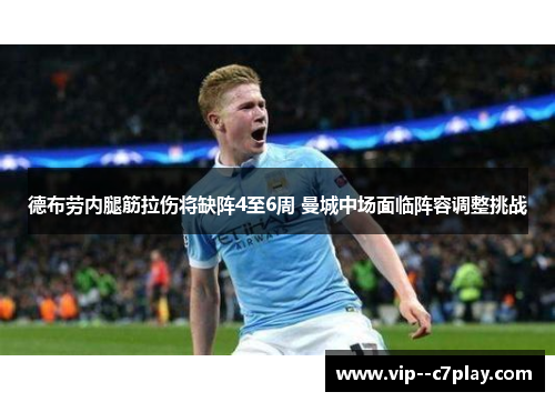 德布劳内腿筋拉伤将缺阵4至6周 曼城中场面临阵容调整挑战